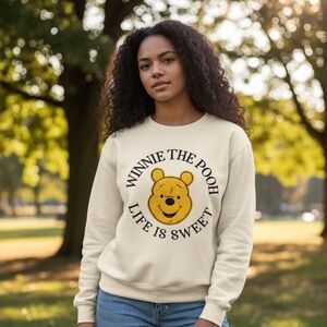 Disney Cream Winnie the Pooh Sweatshirt